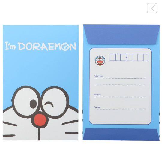 Japan Doraemon Stationery Letter Set - Face - 3