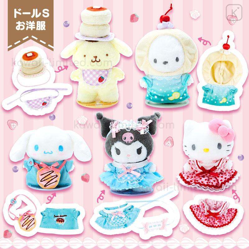 Japan Sanrio Original Dress-up Clothes (S) - Hot Cake Set / Pitatto Friends