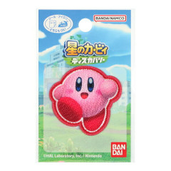 Japan Kirby Embroidery Iron-on Applique Patch - Kirby / Smile