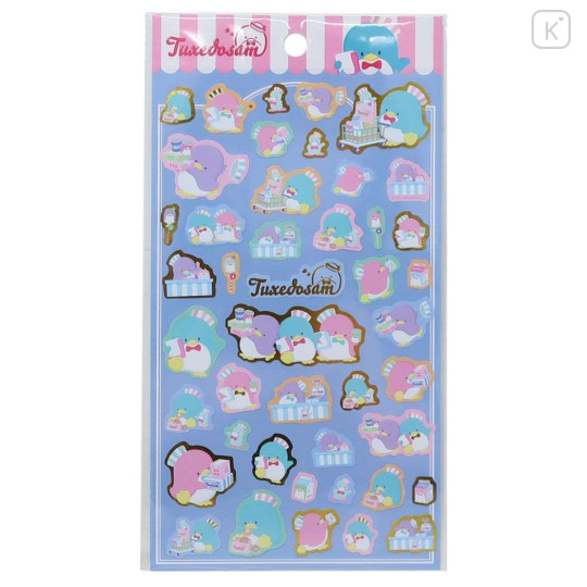 Japan Sanrio Gold Accent Sticker - Tuxedosam / Shopping - 1