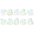 Japan Sanrio Die-cut Flake Seal Sticker Pack - Tuxedosam - 2