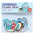 Japan Sanrio Die-cut Flake Seal Sticker Pack - Hangyodon - 1