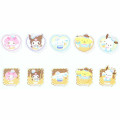 Japan Sanrio Die-cut Flake Seal Sticker Pack - Mix / Dessert - 2