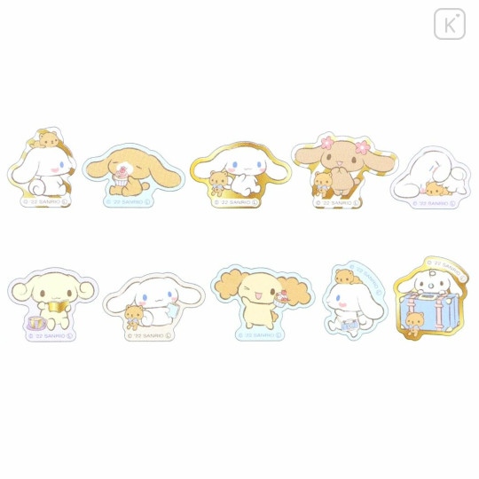 Japan Sanrio Die-cut Flake Seal Sticker Pack - Cinnamoroll - 2