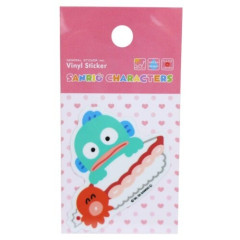 Japan Sanrio Vinyl Sticker - Hangyodon / Sushi Octopus