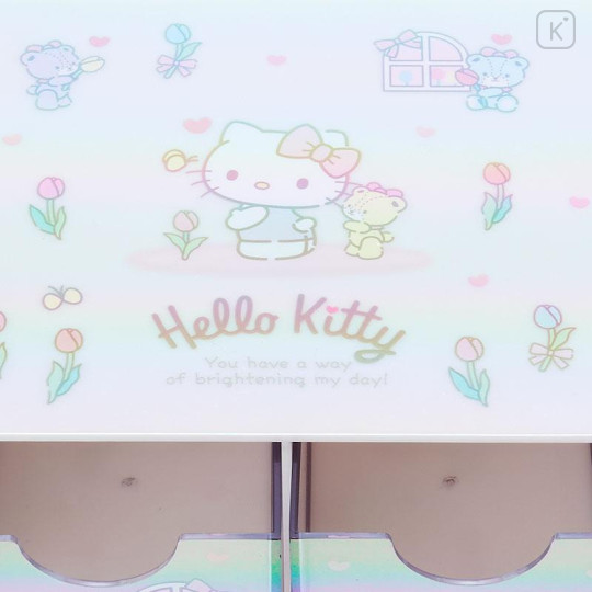 Japan Sanrio Original Chest - Hello Kitty / Aurora Color Interior - 6