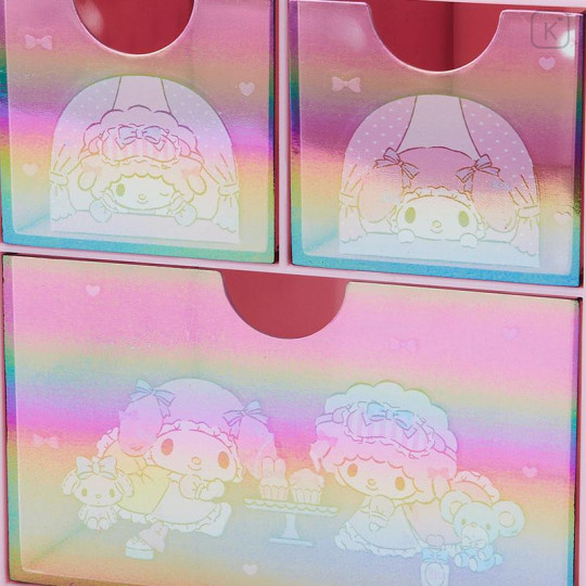 Japan Sanrio Original Chest - My Melody / Aurora Color Interior - 4