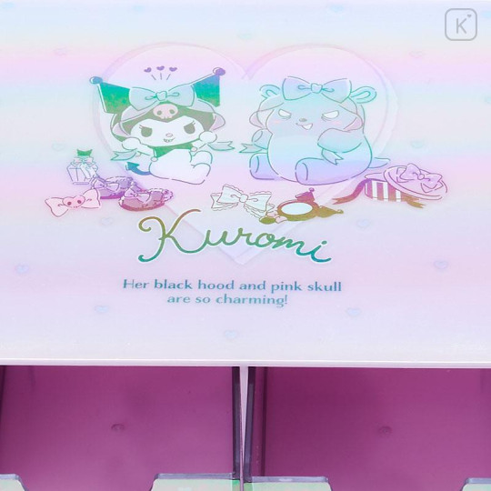 Japan Sanrio Original Chest - Kuromi / Aurora Color Interior - 6