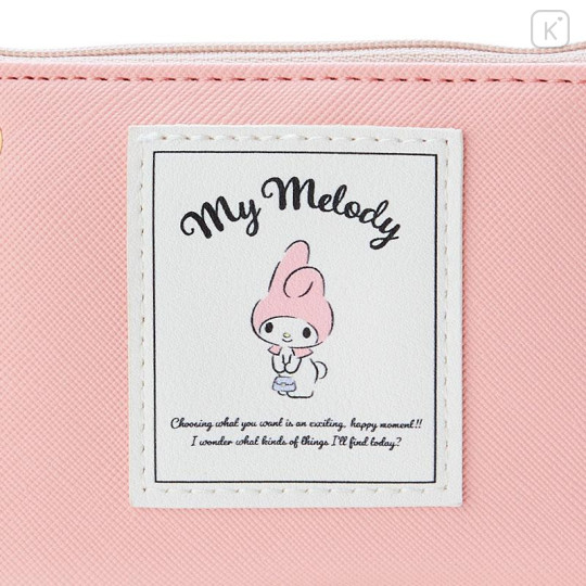 Japan Sanrio Key & Card Pouch with Reel - My Melody - 7