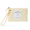 Japan Sanrio Key & Card Pouch with Reel - Pompompurin - 1