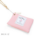 Japan Sanrio Key & Card Pouch with Reel - Pochacco - 5