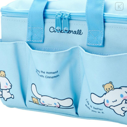 Japan Sanrio Original Lid Carry Box (M) - Cinnamoroll - 4