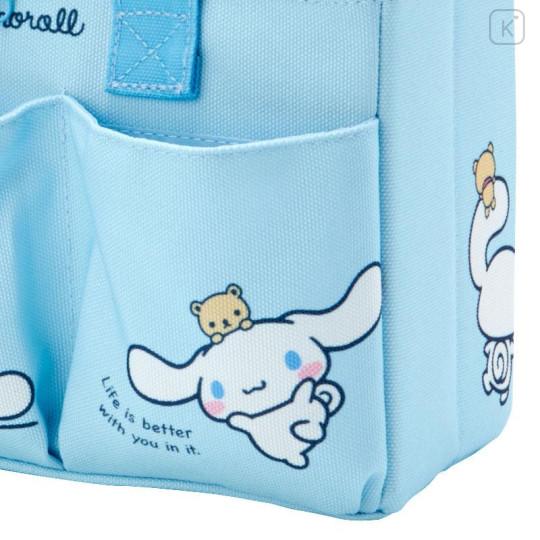 Japan Sanrio Original Lid Carry Box (M) - Cinnamoroll - 5