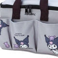 Japan Sanrio Original Lid Carry Box (M) - Kuromi - 4