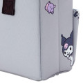 Japan Sanrio Original Lid Carry Box (M) - Kuromi - 6