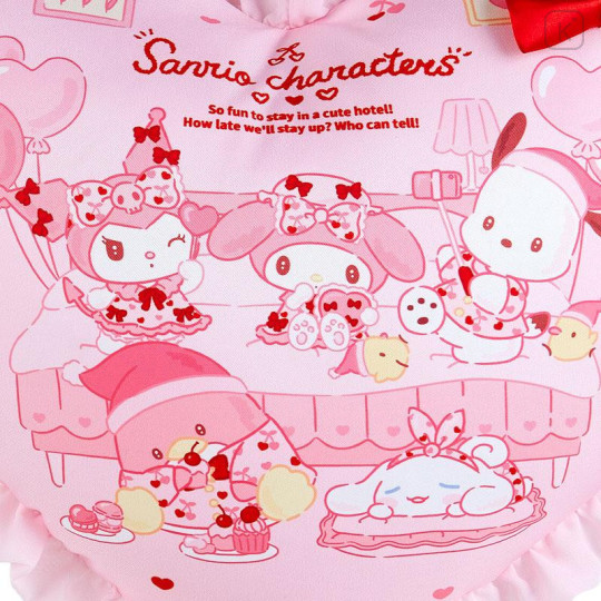 Japan Sanrio Original Heart Shaped Cushion - Delightful Hocance - 4