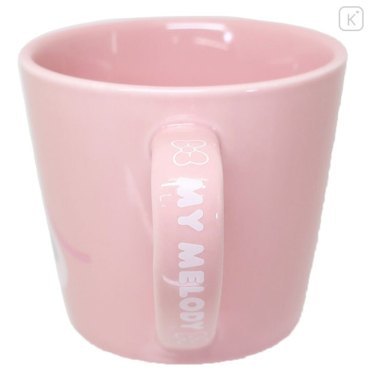 Japan Sanrio Ceramic Mug - My Melody / Light Pink - 3