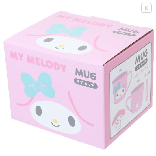 Japan Sanrio Ceramic Mug - My Melody / Light Pink - 4