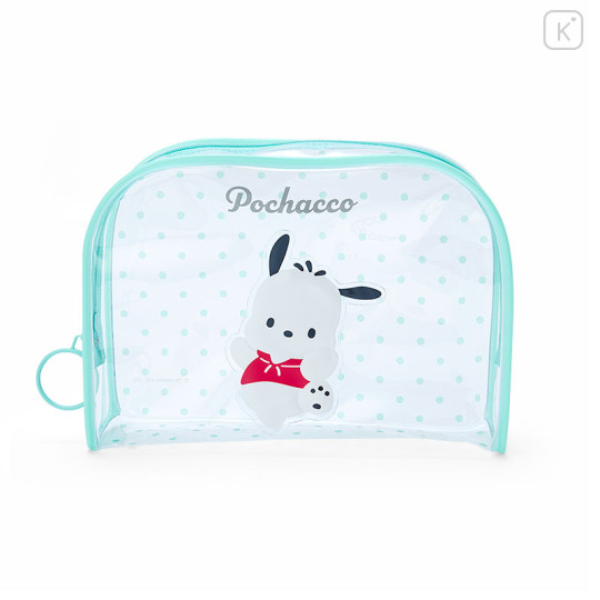 Japan Sanrio Original Clear Pouch - Pochacco - 1