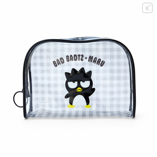 Japan Sanrio Original Clear Pouch - Badtz-maru - 1