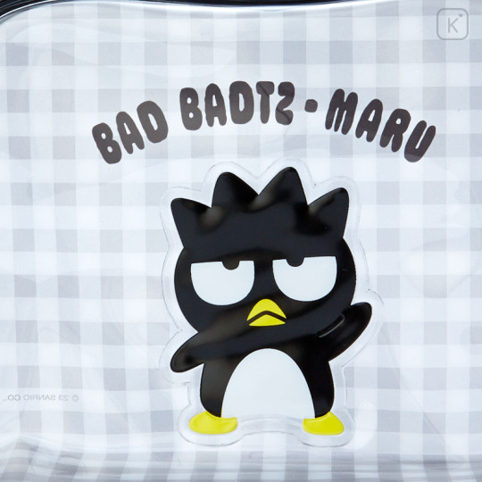 Japan Sanrio Original Clear Pouch - Badtz-maru - 3