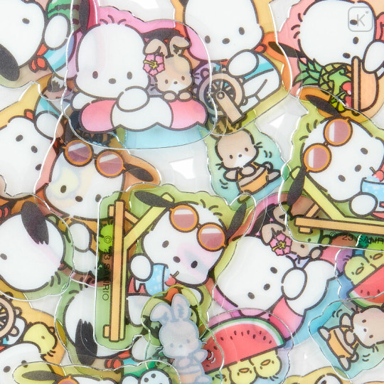 Japan Sanrio Original Summer T-shirt Sticker - Pochacco - 3