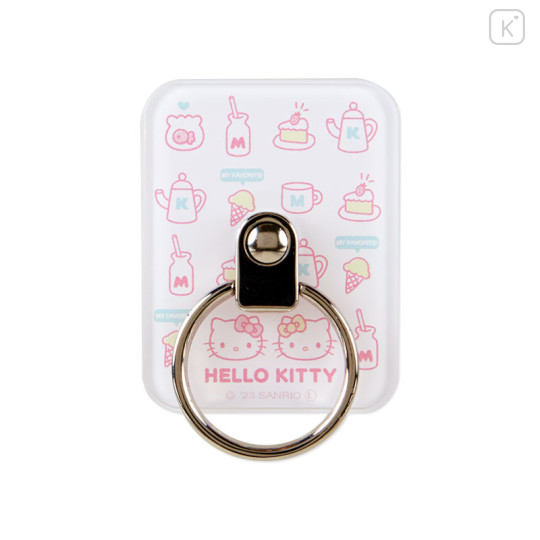 Japan Sanrio Multi Ring Phone Stand - Hello Kitty - 1
