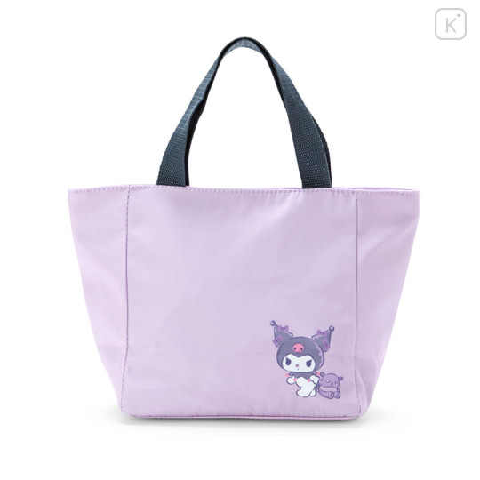 Japan Sanrio Original Insulated Cooler Bag - Kuromi - 2