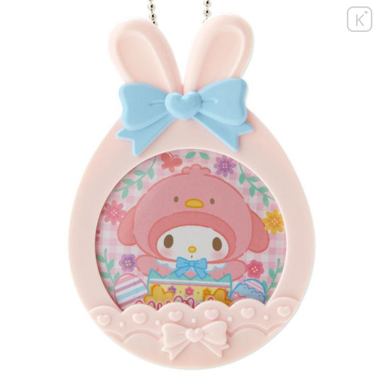 Japan Sanrio Original Button Badge & Stand Charm - My Melody / Easter - 4