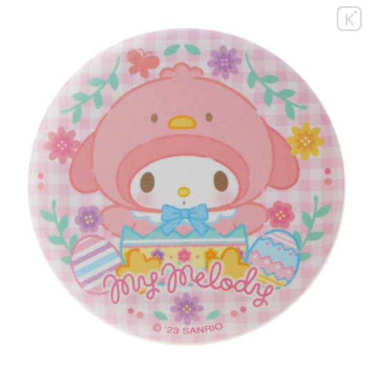 Japan Sanrio Original Button Badge & Stand Charm - My Melody / Easter - 5