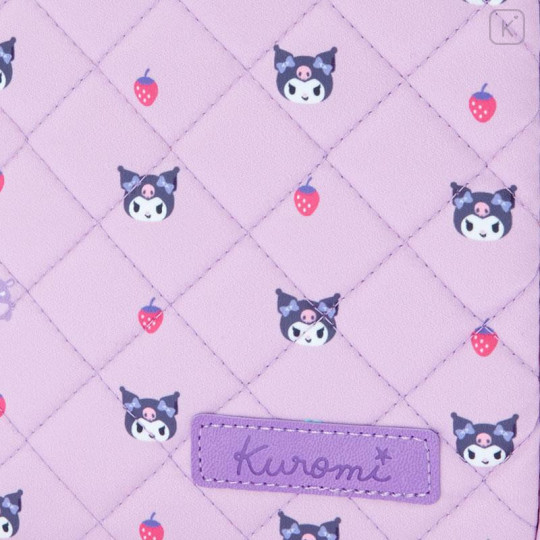 Japan Sanrio Original Stand Stationery Case - Kuromi - 4
