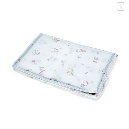 Japan Sanrio Original Foldable Zipper Storage Case (M) - Hello Kitty - 2