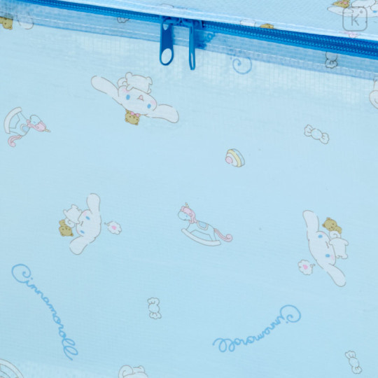 Japan Sanrio Original Foldable Zipper Storage Case (M) - Cinnamoroll - 3