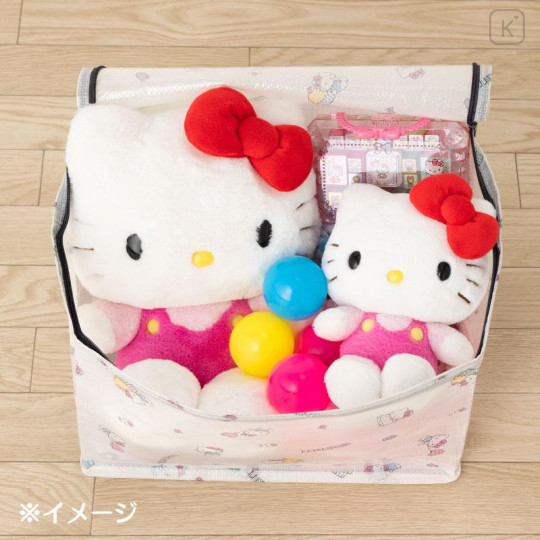 Japan Sanrio Original Foldable Zipper Storage Case (M) - Cinnamoroll - 5