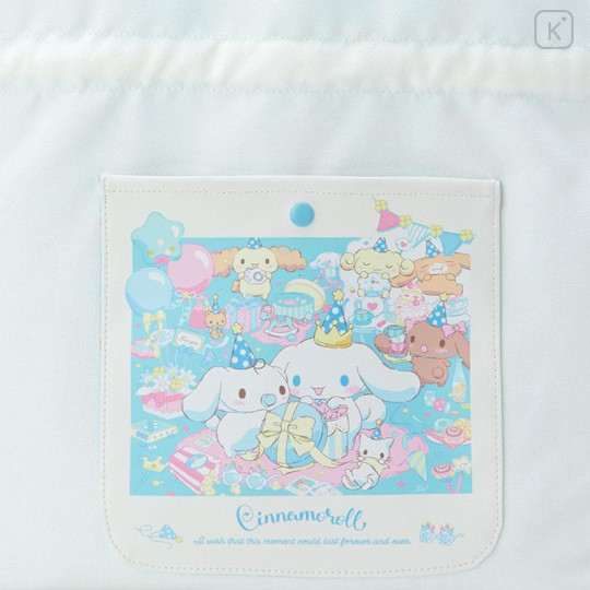 Japan Sanrio Original Tote Bag - Cinnamoroll / After Party - 5