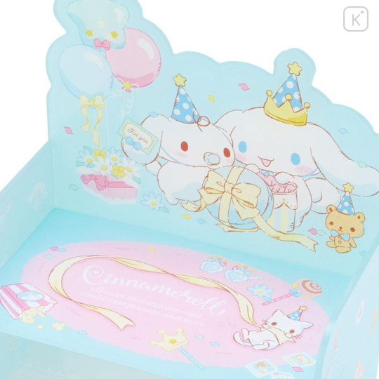 Japan Sanrio Original Chair Chest - Cinnamoroll / After Party - 5