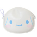 Japan Sanrio Face Coin Purse - Cinnamoroll / Smile - 1