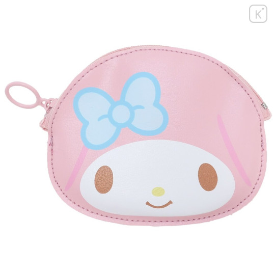 Japan Sanrio Face Coin Purse - My Melody / Smile - 1