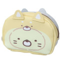 Japan San-X Double-Sided Pouch - Sumikko Gurashi / Cat & Lizard Dog Cosplay with Puppy - 1