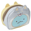 Japan San-X Double-Sided Pouch - Sumikko Gurashi / Cat & Lizard Dog Cosplay with Puppy - 2