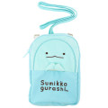 Japan San-X Pocket Shoulder Bag - Sumikko Gurashi / Hyokkori Lizard - 1
