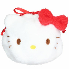 Japan Sanrio Drawstring Pouch - Hello Kitty / Kinchaku