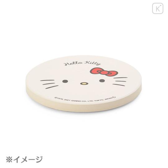 Japan Sanrio Water-absorbing Coaster - My Melody / Face - 3