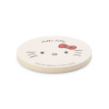 Japan Sanrio Water-absorbing Coaster - Hello Kitty / Face - 3