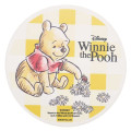 Japan Disney Water-absorbing Coaster - Winnie The Pooh / Flower - 1