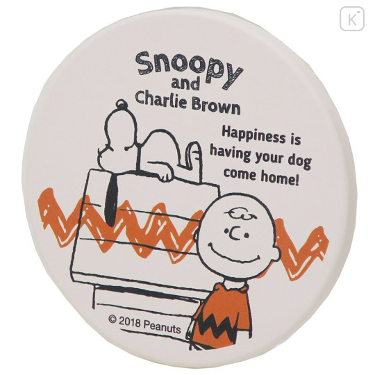 Japan Peanuts Water-absorbing Coaster - Snoopy - 1