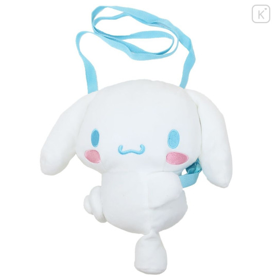 Japan Sanrio Plush Shoulder Bag - Cinnamoroll : Hugging - 1