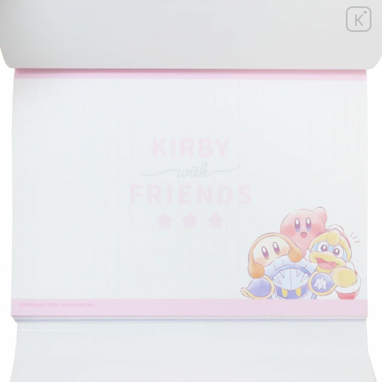 Japan Kirby A6 Notepad - Kirby & Waddle Dee - 4