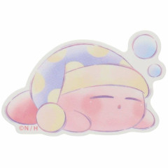 Japan Kirby Big Sticker - Sleep