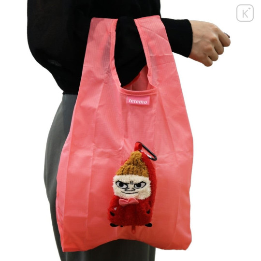 Japan Moomin Tetemo Eco Shopping Bag - Little My - 2